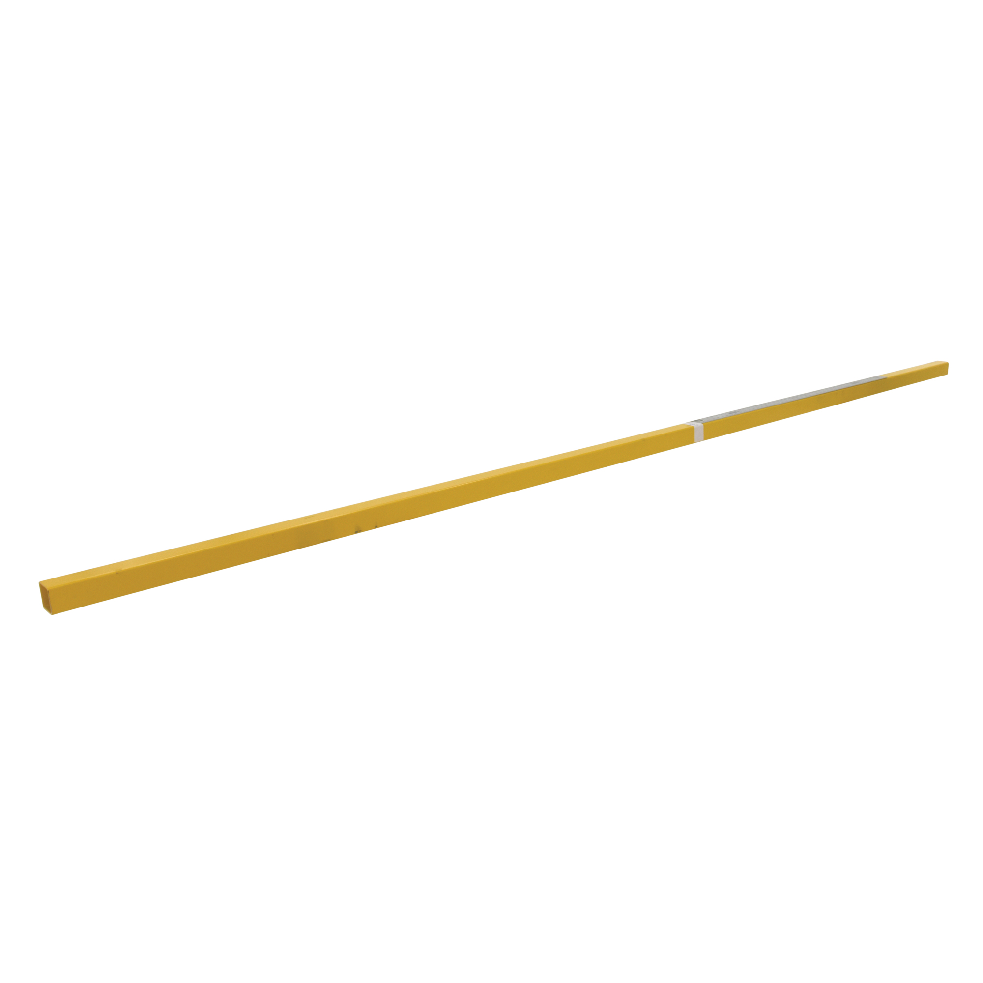 Vestil Steel Modular Guard Railing Section 80 In. x 2-1/2 In. x 2-1/2 In. Yellow